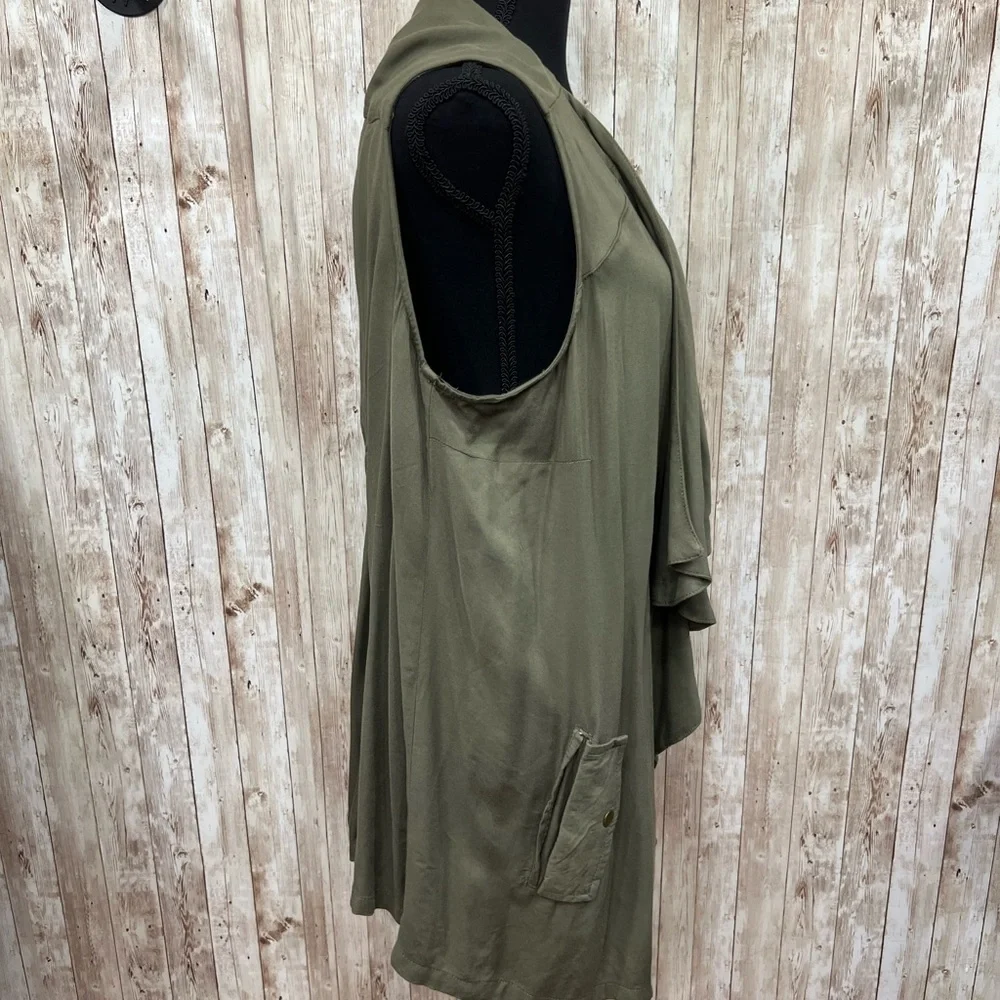 Cato Olive Green Women's Vest‎